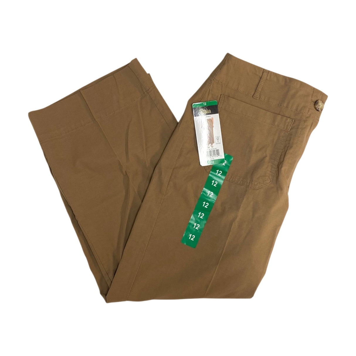 Dalia Women's High Rise Wide Leg Pants - Camel SIZE - 12