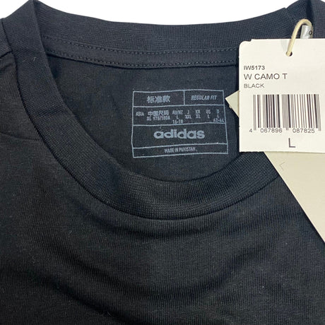 Adidas Women's Camo Logo Tee SIZE - Large