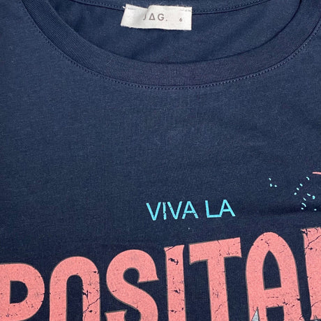 JAG Women's Oversized Graphic Tee - Positano SIZE - 6