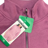 DKNY Women's Half Zip Sweatshirt SIZE - Extra Large