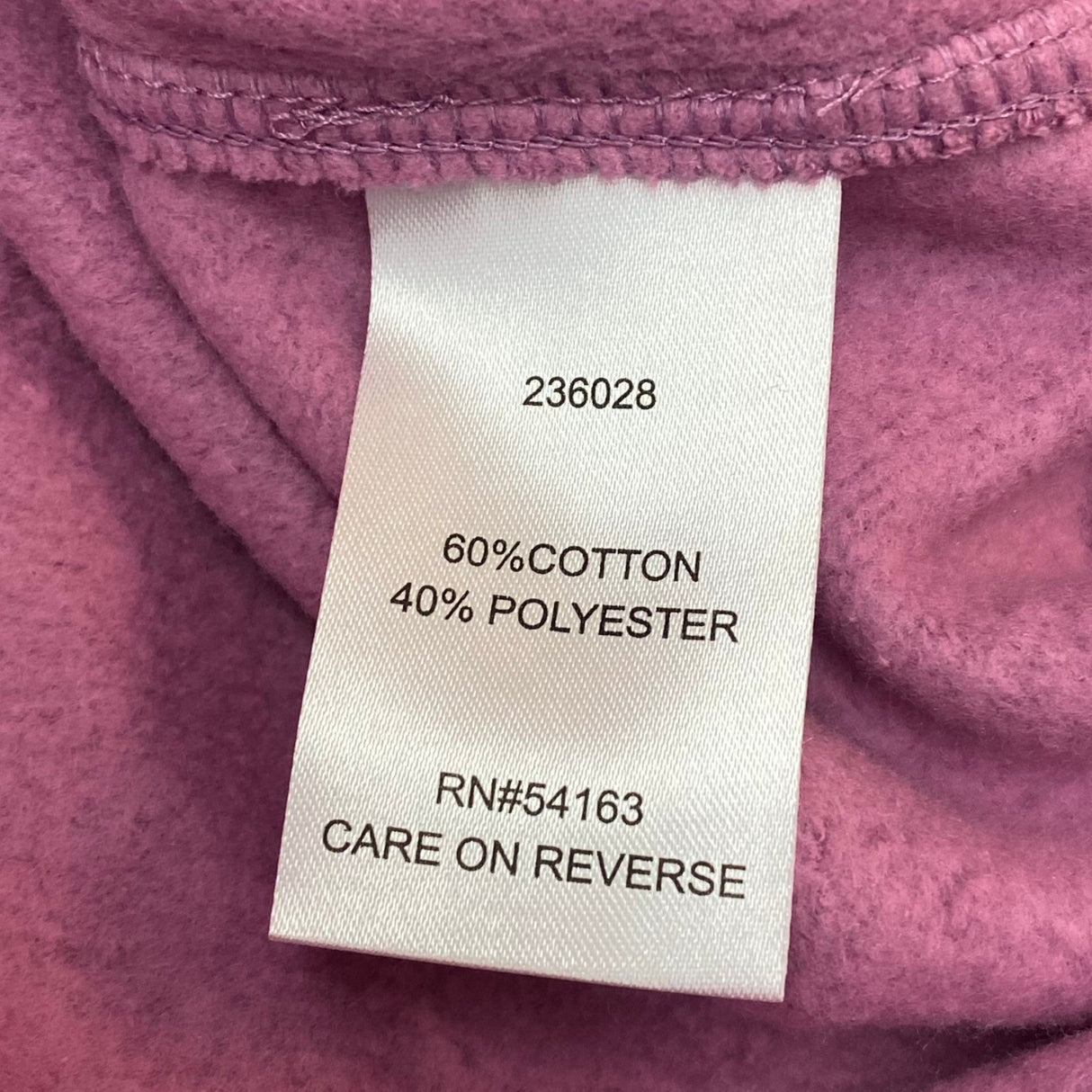 DKNY Women's Half Zip Sweatshirt SIZE - Extra Large