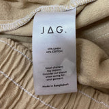 JAG Women's Contrast Stitch Linen Shorts SIZE - 16