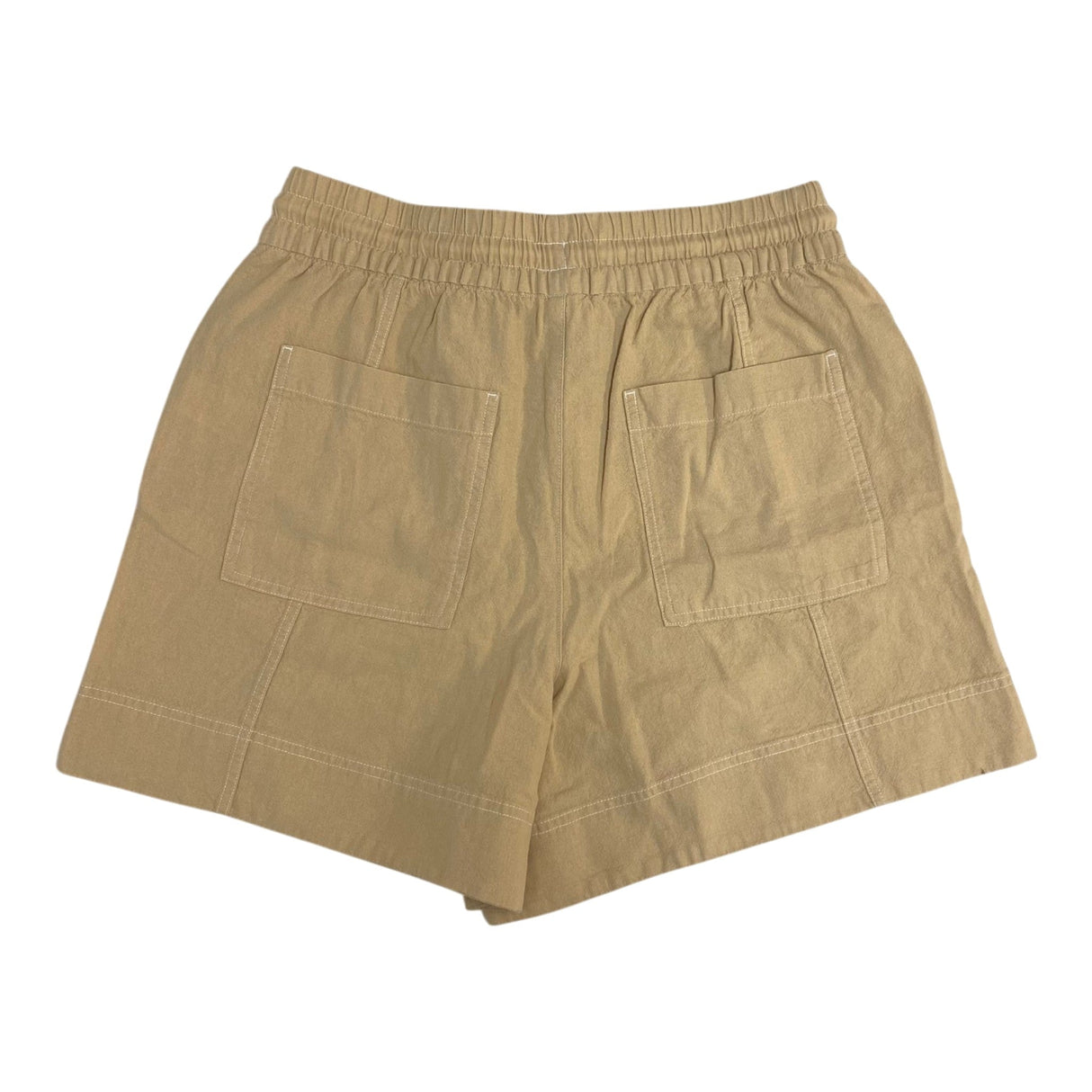 JAG Women's Contrast Stitch Linen Shorts SIZE - 14