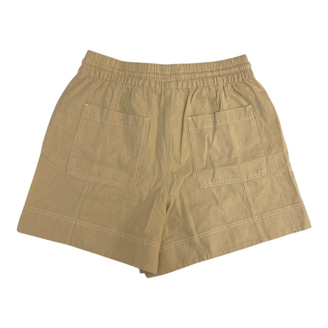 JAG Women's Contrast Stitch Linen Shorts SIZE - 14