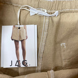 JAG Women's Contrast Stitch Linen Shorts SIZE - 14