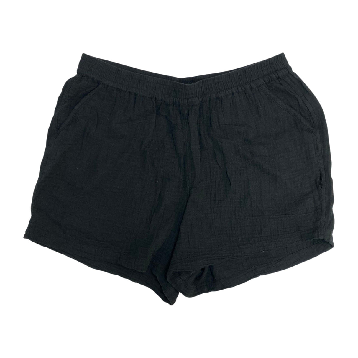 Boston Traders Women's Relaxed Fit Cotton Shorts - Black SIZE - Extra Large