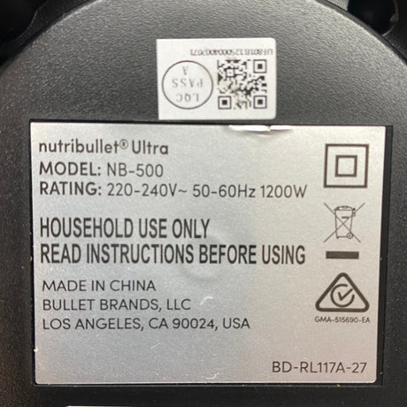 Nutribullet Ultra 1200 Starter Pack