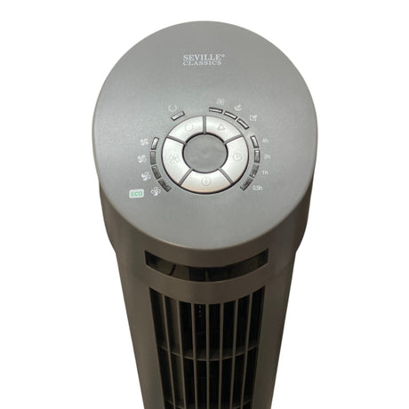 Seville Ultra Slimline Tower Fan with Remote