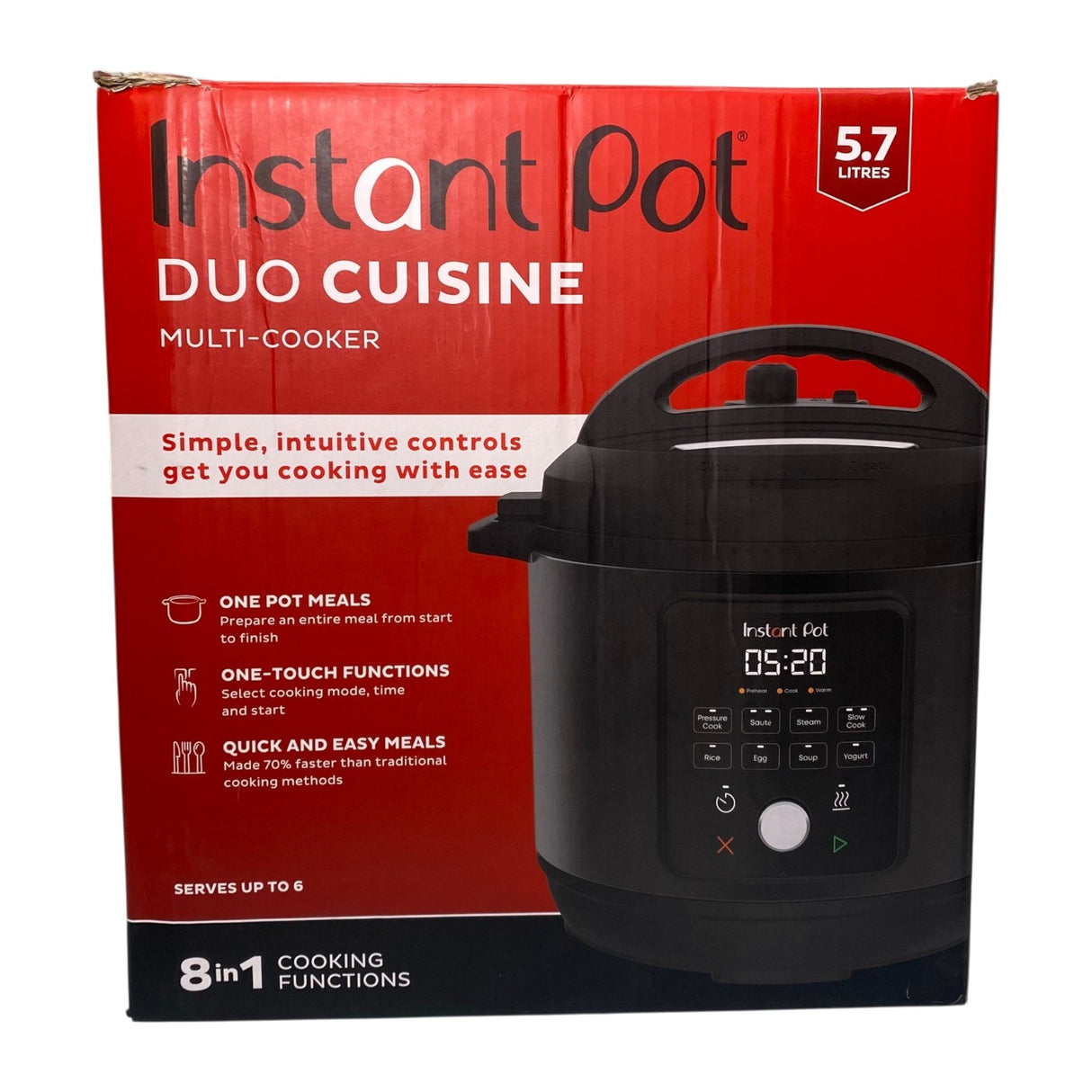 Instant Pot 5.7L Duo Cuisine 8-in-1 Multi-Cooker