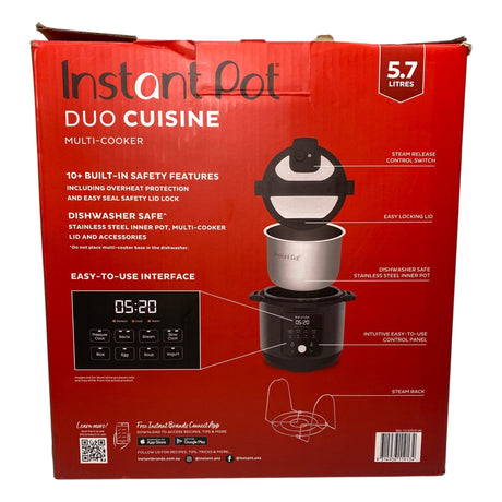 Instant Pot 5.7L Duo Cuisine 8-in-1 Multi-Cooker