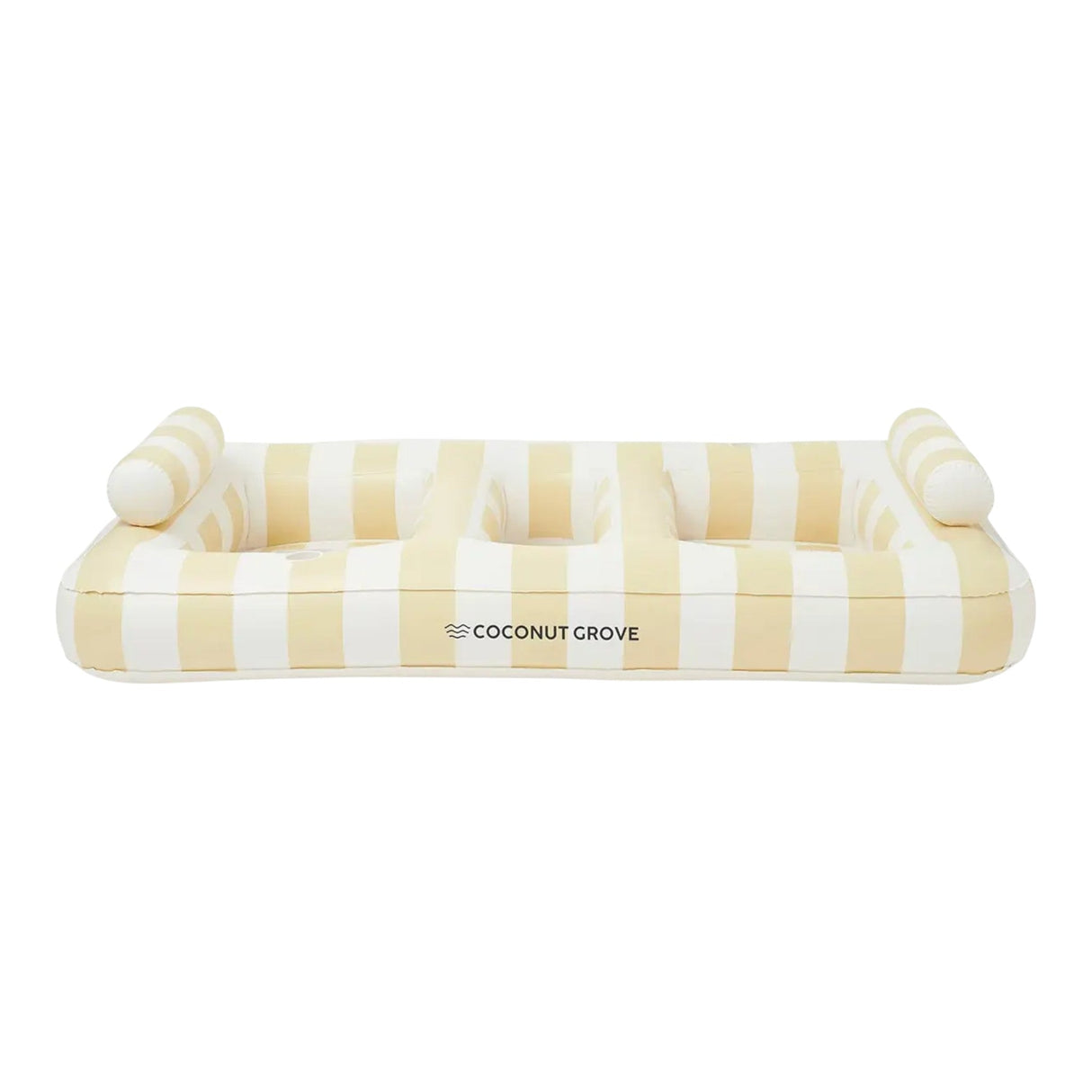 Coconut Grove Luxe Twin Hammock Float - Mango Stripe