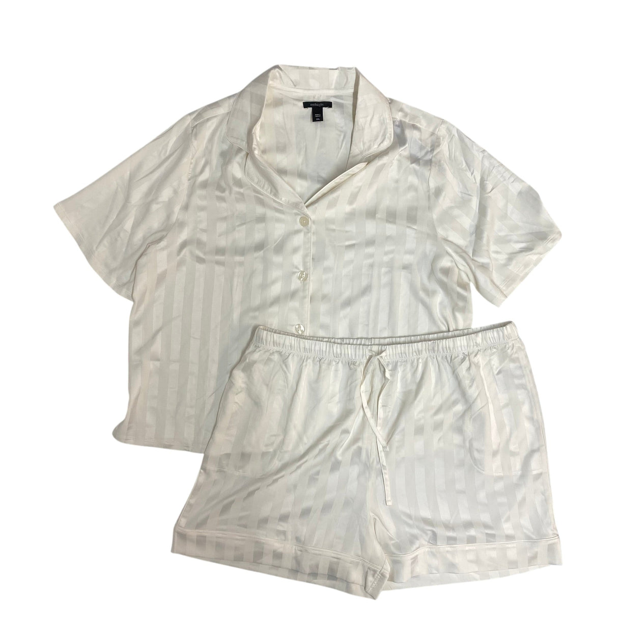 Midnight Women's 2 Piece Satin Summer Pyjamas SIZE - XXL