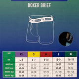 Puma Boy's 6x Boxer Brief SIZE - Small