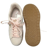 Puma Women's Smashbelle Sneaker - Jasmine Flower with Gold Puma Detail SIZE - 39