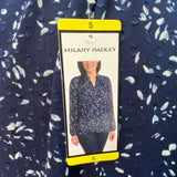 Hilary Radley Women's V Neck Blouse SIZE - Small