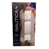 Nautica Men's 3x Singlets - White SIZE - Large