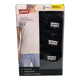 Levis Men's 3x Cotton Crew Neck Tees SIZE - Small