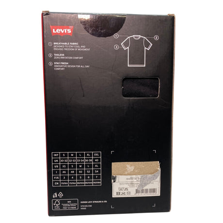 Levis Men's 3x Cotton Crew Neck Tees SIZE - Small