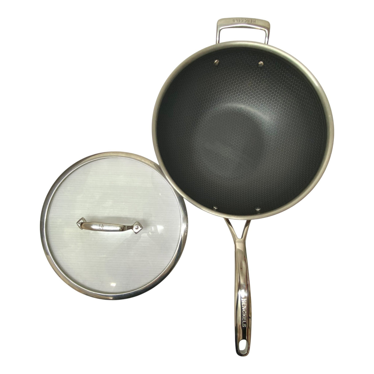 Henckels Paradigm 30cm Non-Stick Wok with Lid