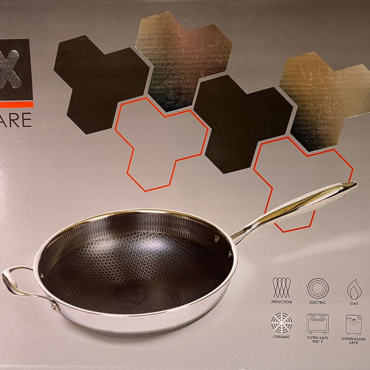 Vertex Fusion Cookware 30cm Wok