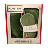 Hunter Travel Pillow and Eye Mask Set