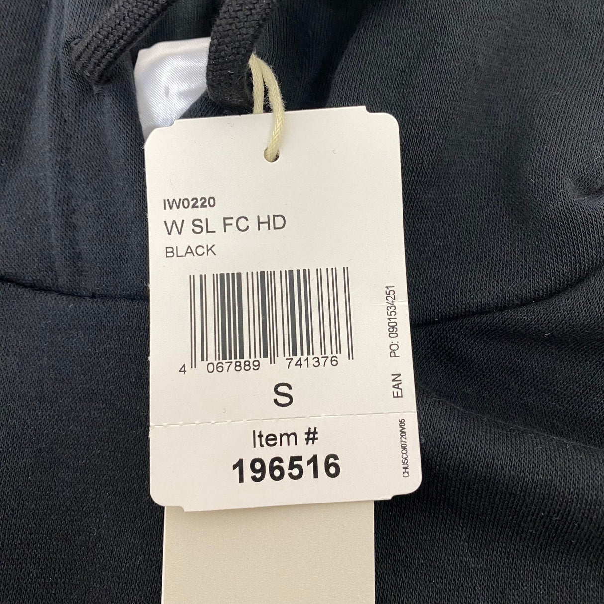 Adidas Women's Small Logo Hoodie SIZE - Small