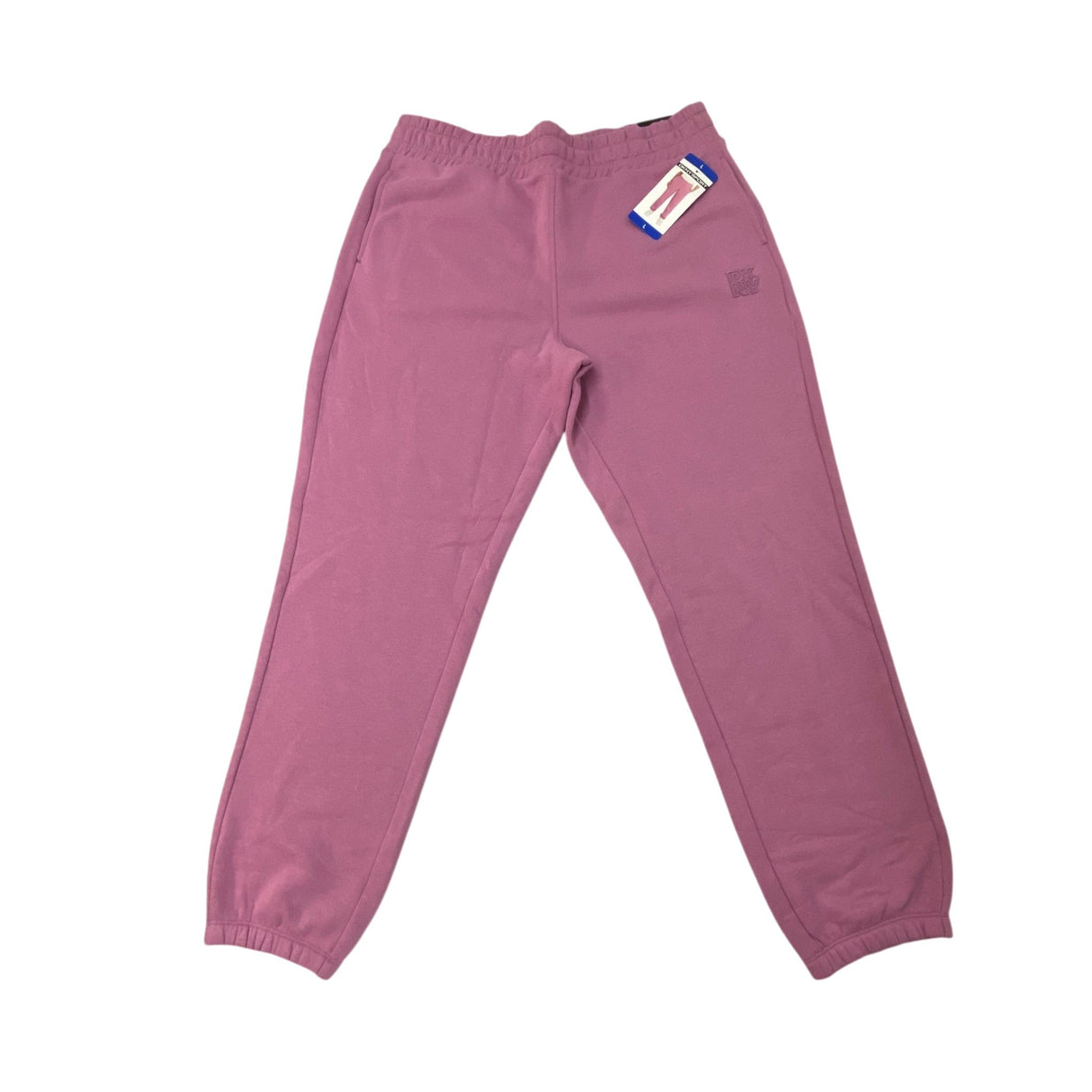 DKNY Women's Fleece Trackpants - Dusty Orchid SIZE - Large