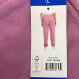 DKNY Women's Fleece Trackpants - Dusty Orchid SIZE - Large