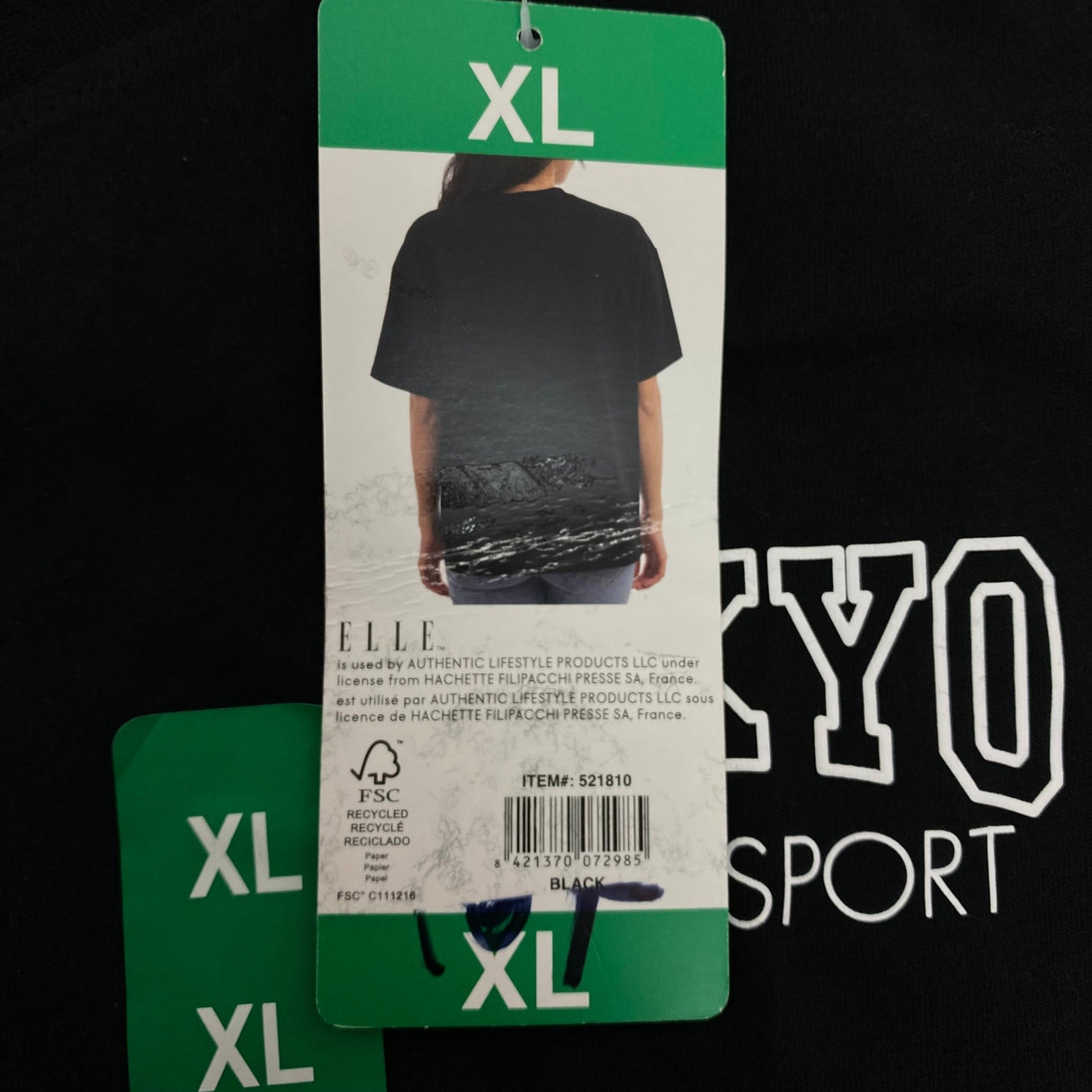 Elle Women's Sport Logo T- Shirt SIZE - Extra Large