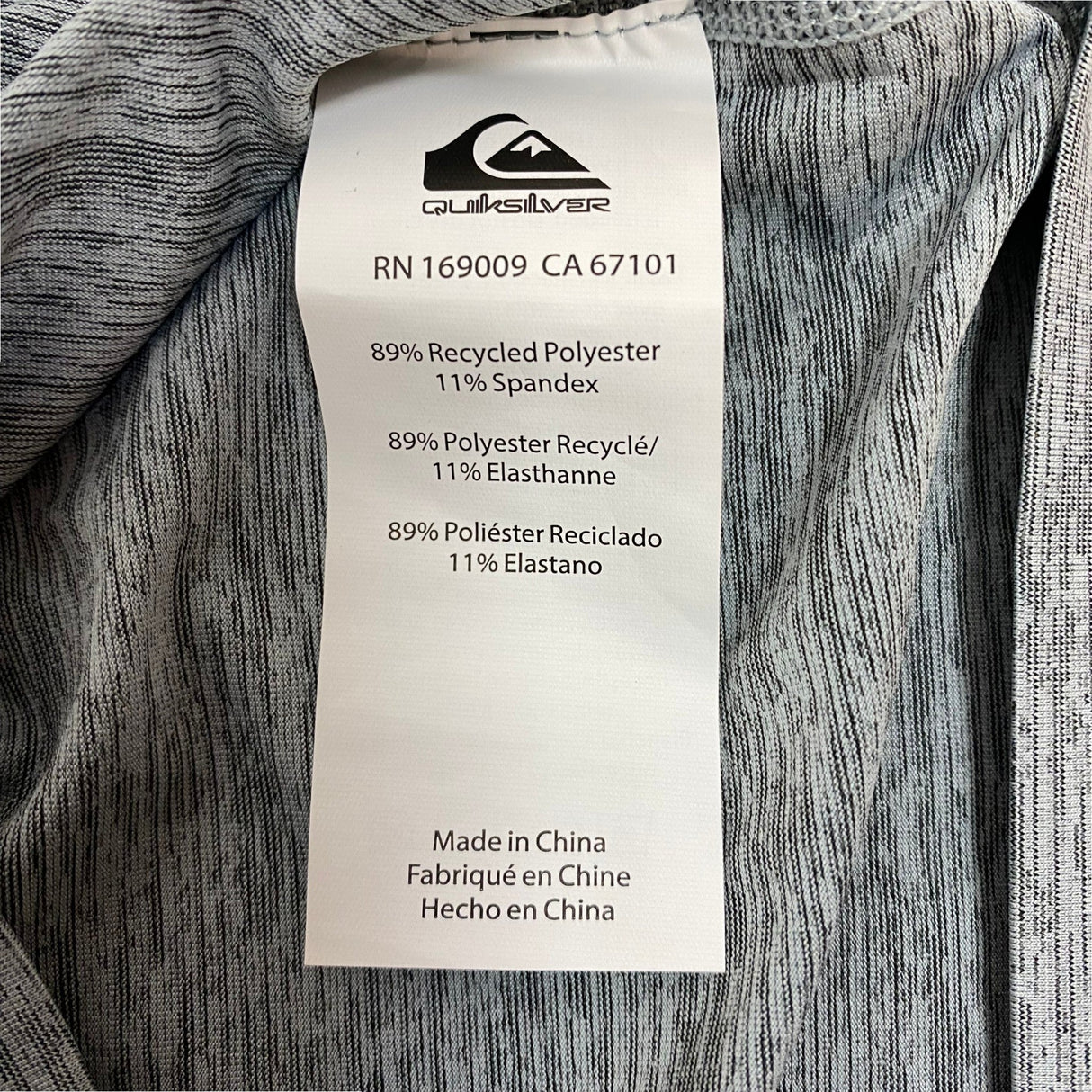 Quiksilver Kid's Rashguard Top SIZE - Large