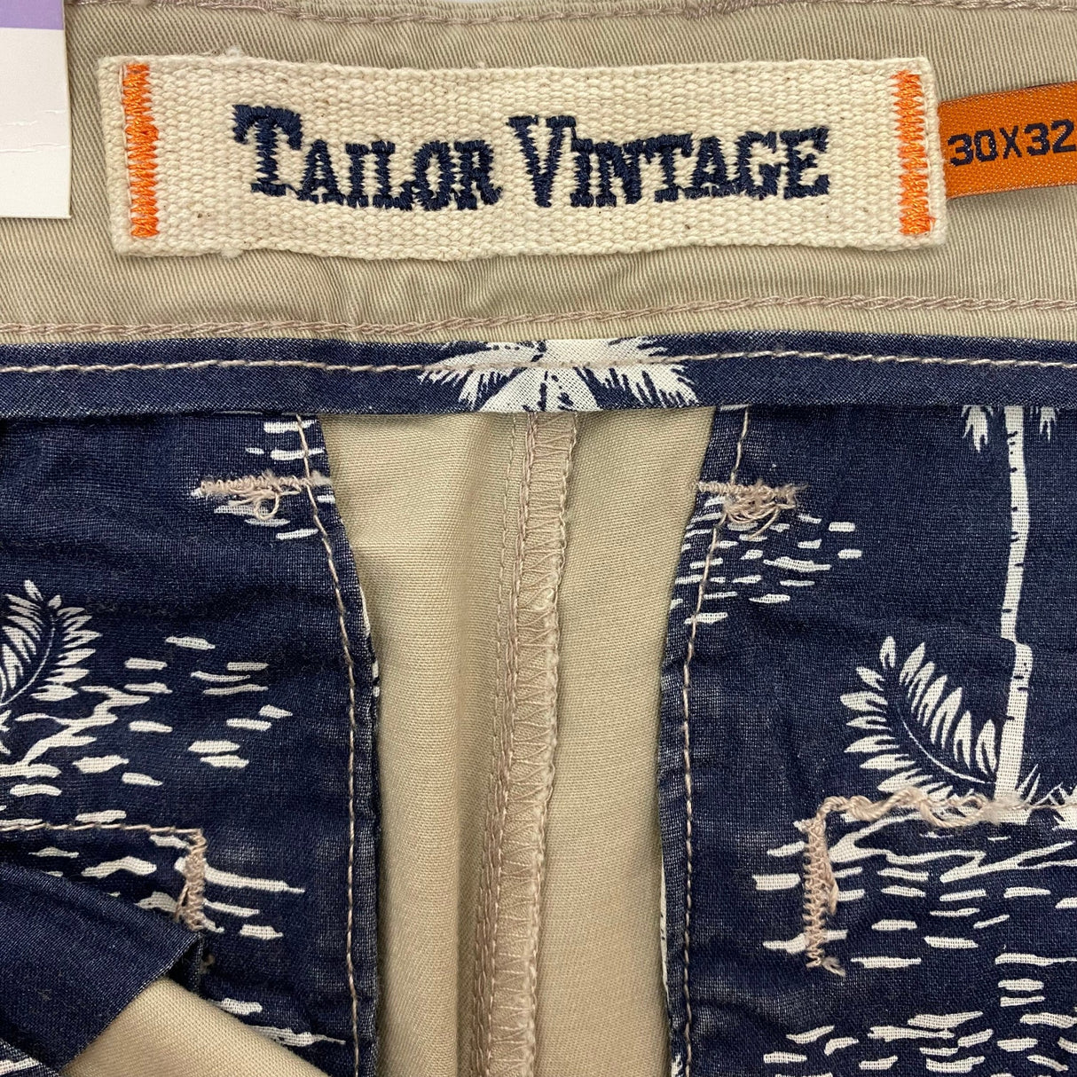Tailor Vintage Men's Slim Fit Twill Chino Pant 30 x 32 SIZE - 30