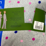 Kate Spade Women's 2 Piece Velour Pyjama Set - Polka Dot SIZE - Large
