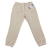 DKNY Women's Fleece Jogger Pants - Oat SIZE - Large