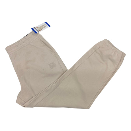 DKNY Women's Fleece Jogger Pants - Oat SIZE - Large