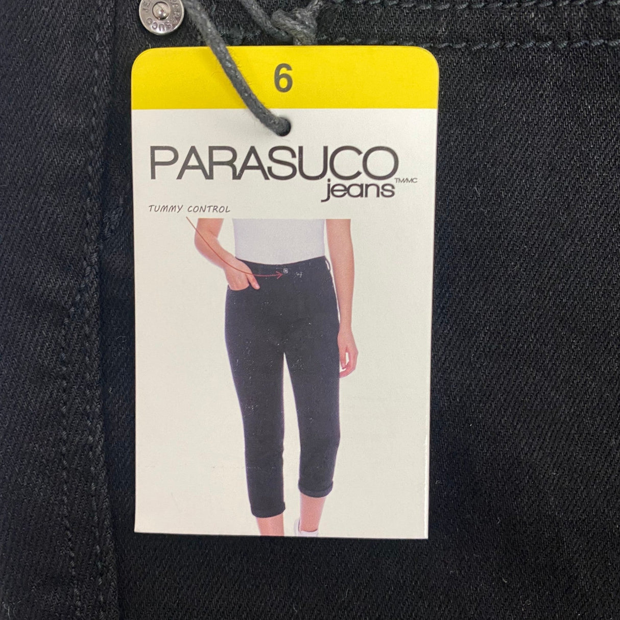 Parasuco Women's Mid Rise Capri Jeans SIZE - 6