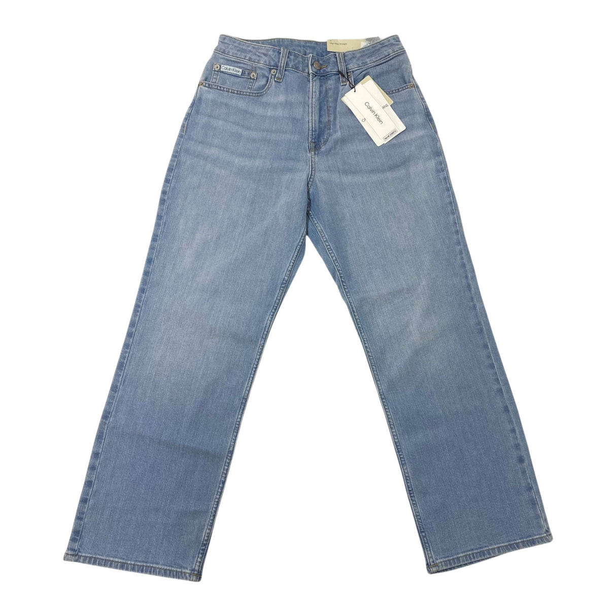 Calvin Klein Women's High Rise Straight Jeans SIZE - 30