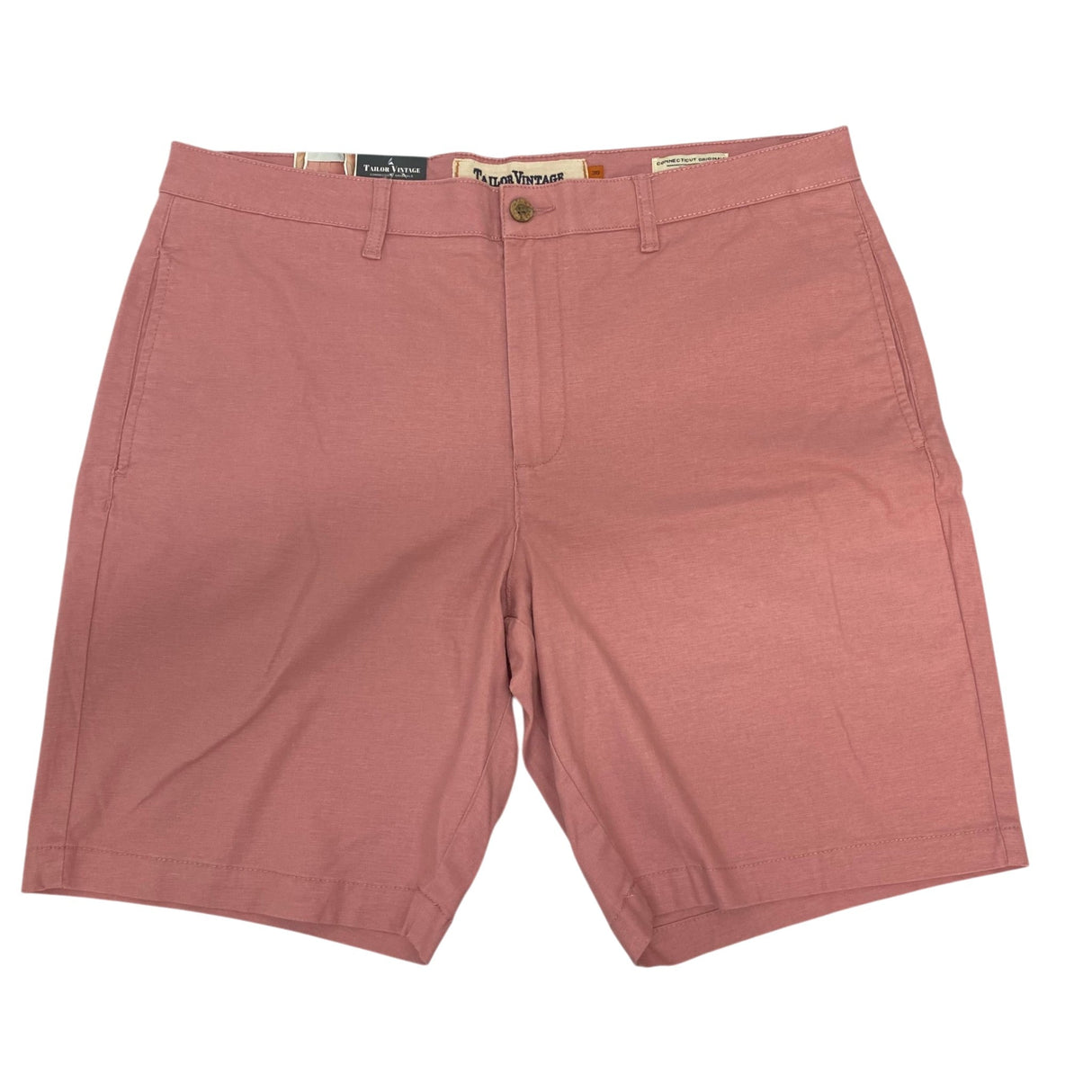 Tailor Vintage Men's Stretch Linen Cotton Walking Short SIZE - 38