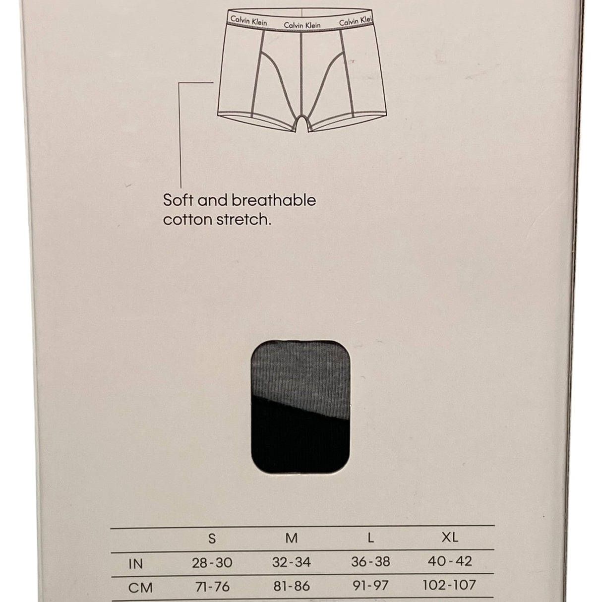 Calvin Klein Men's 3x Cotton Stretch Trunks SIZE - Large