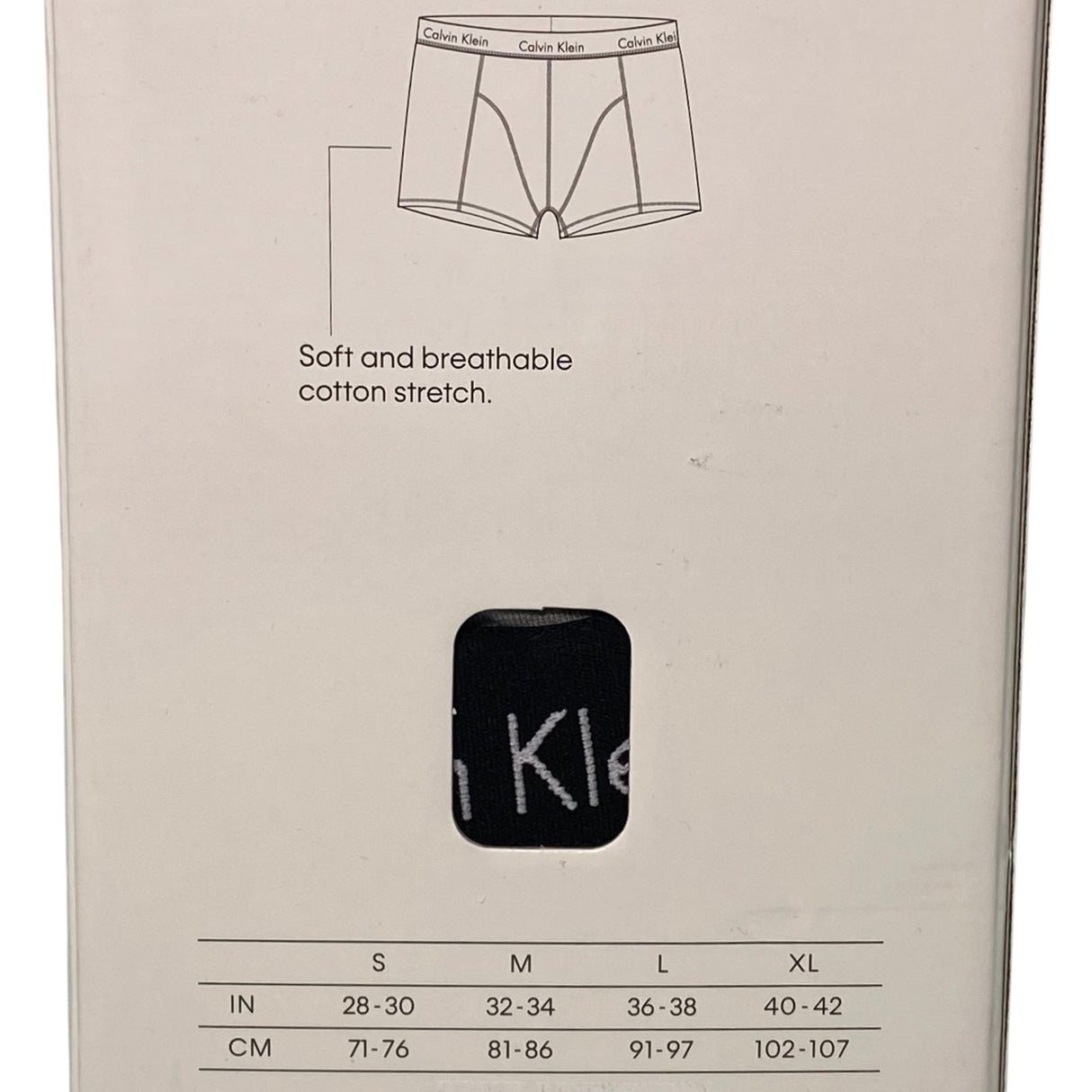 Calvin Klein Men's 3x Cotton Stretch Trunks SIZE - Extra Large