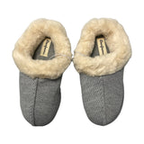 Dearfoam Women's Twill Clog Slipper - Light Heather Grey SIZE - Small
