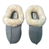 Dearfoam Women's Twill Clog Slipper - Light Heather Grey SIZE - Medium