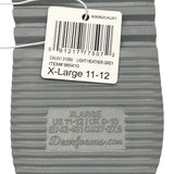 Dearfoam Women's Twill Clog Slipper - Light Heather Grey SIZE - Extra Large