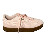 Puma Women's Smashbelle Sneaker - Jasmine Flower with Gold Puma Detail SIZE - 38.5