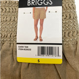 Briggs Women's Relaxed Linen Shorts SIZE - Small