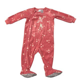 Pekkle Girl's Fleece Sleepsuit - Ice Dancer - 12 Months SIZE - 1