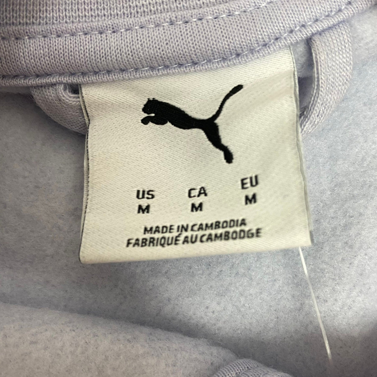 Puma Women's Logo 1/4 Zip Fleece Sweatshirt SIZE - Medium