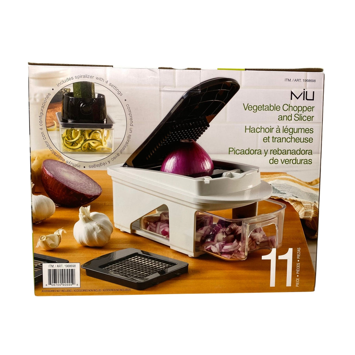 Miu 11 Piece Vegetable Chopper and Slicer Set