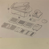 Miu 11 Piece Vegetable Chopper and Slicer Set