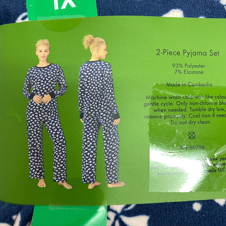 Kate Spade Women's Velour Jogger PJ Set - Bows SIZE - Extra Large
