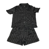 Midnight Women's 2 Piece Satin Summer Pyjamas SIZE - Medium